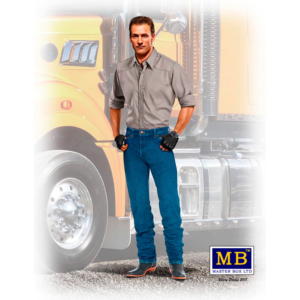 Truckers series. Stan (Long Haul) Thompson 1/24