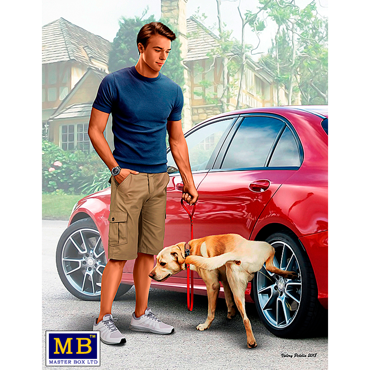 Dangerous Curves, What he really thinks of your car. Bart and Radley (dog) 1/24