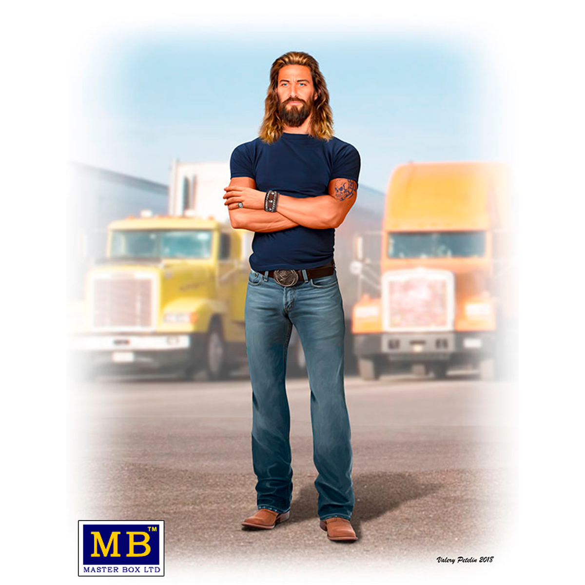 Truckers series” Holy Roller”Jordan”Jesus Jamerson 1/24