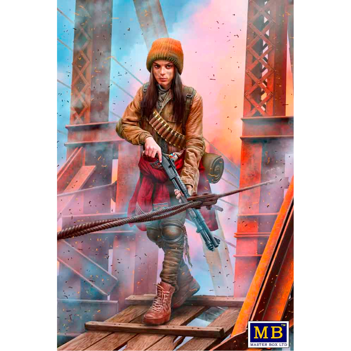 Pоst-apocalyptic series. The Last Bridge. Kit No. 3. Splinter 1/24
