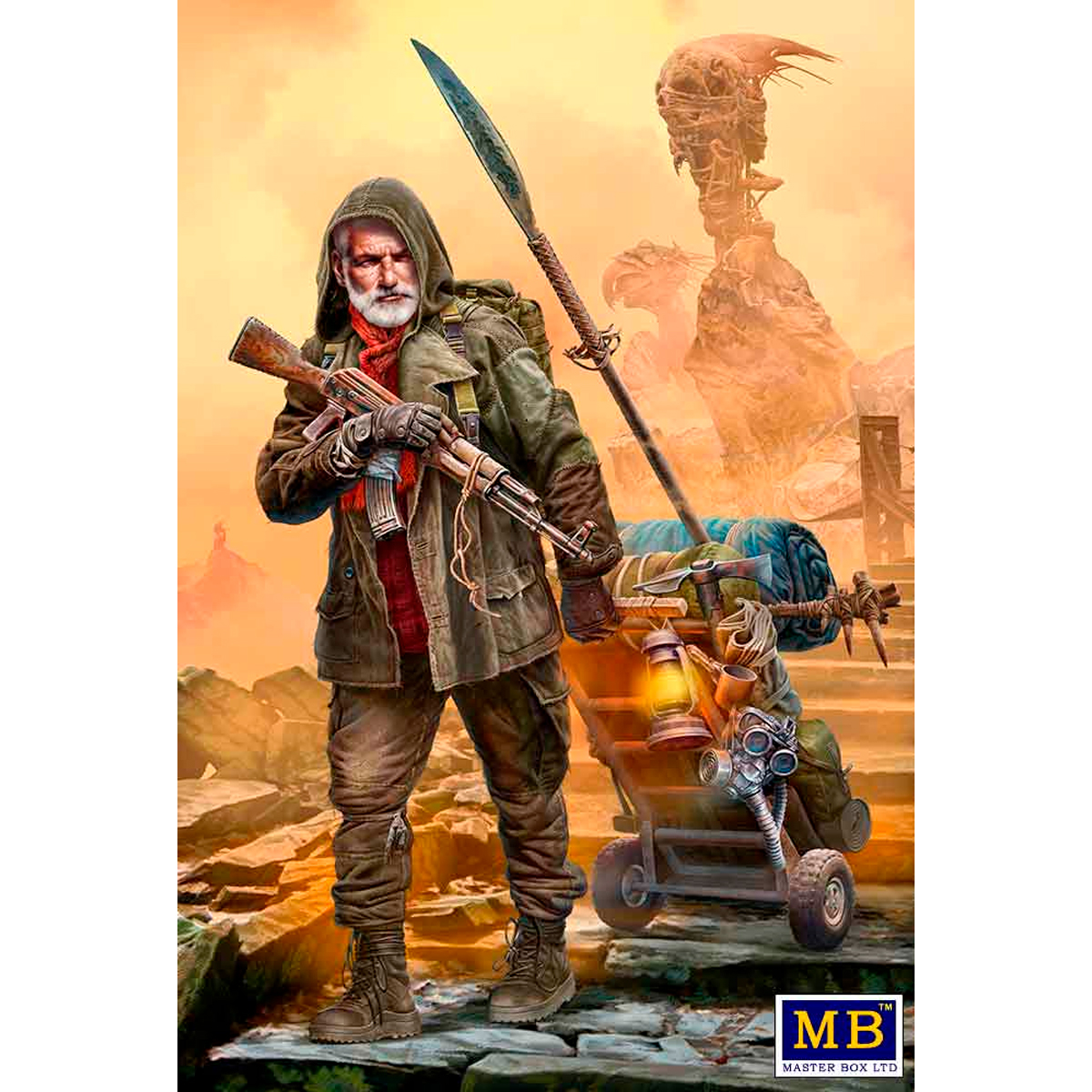 Pоst-apocalyptic series. The Last Bridge. Kit No. 4. Vadim 1/24