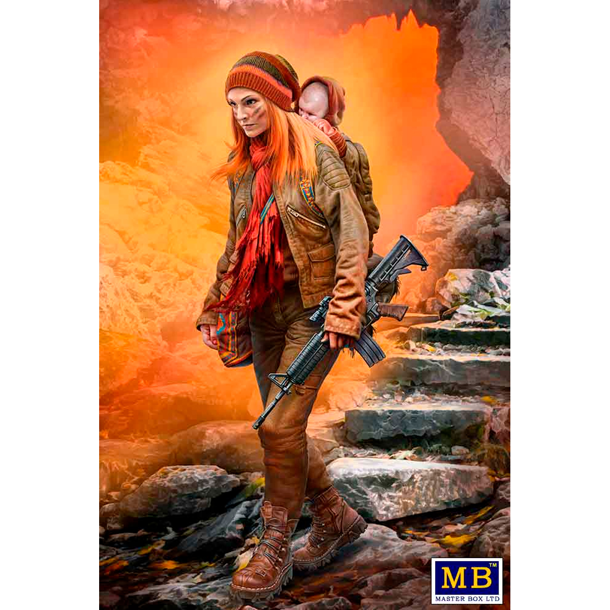 Pоst-apocalyptic series. The Last Bridge. Kit No. 5. Nadezhda (Hope) 1/24