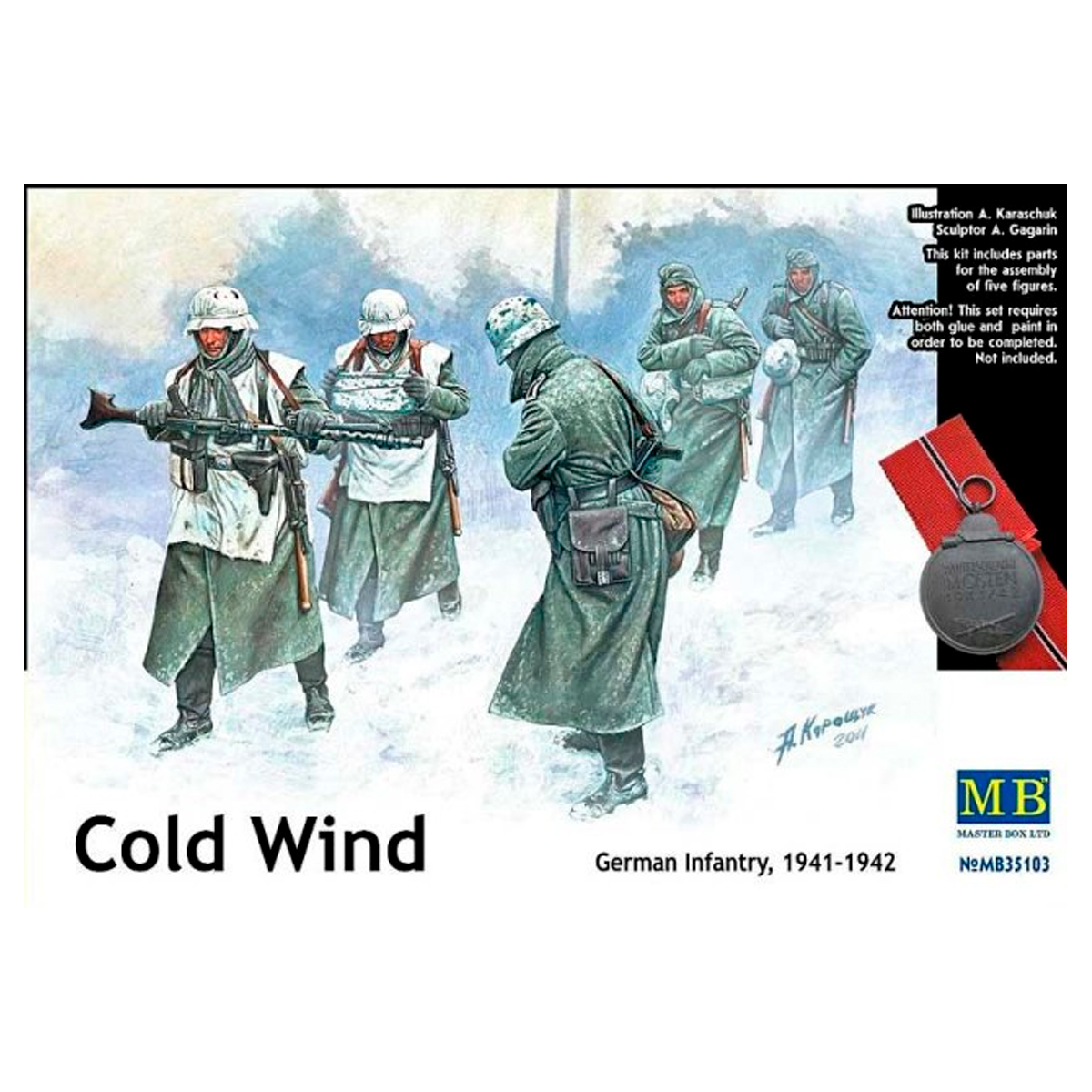 Cold Wind German Infantry, 1941-1942 1/35
