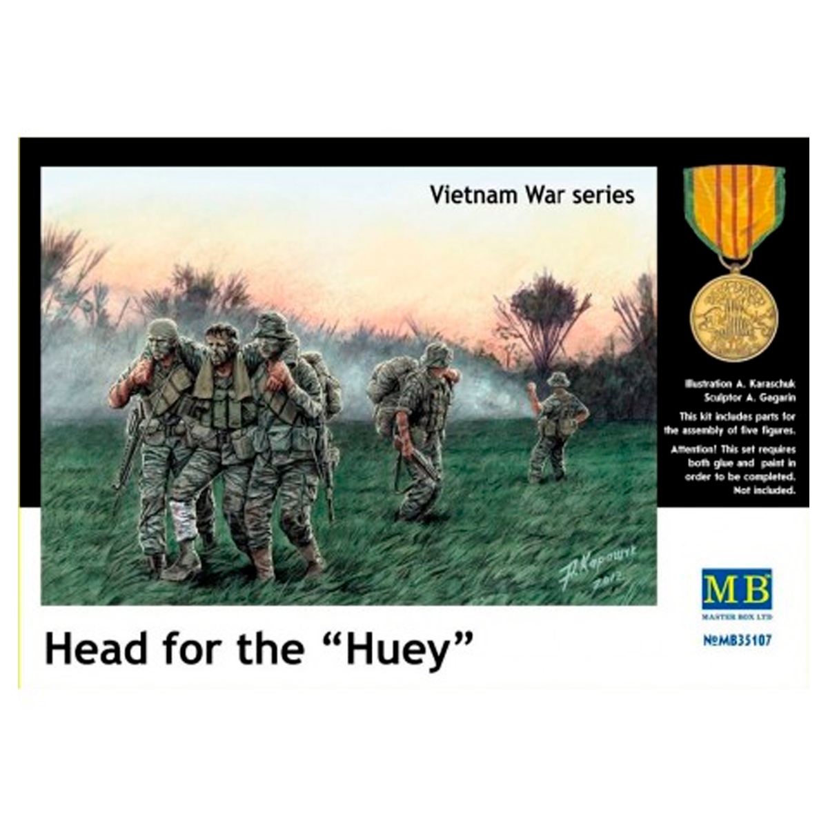 “Head for the “Huey”, Vietnam War series” 1/35