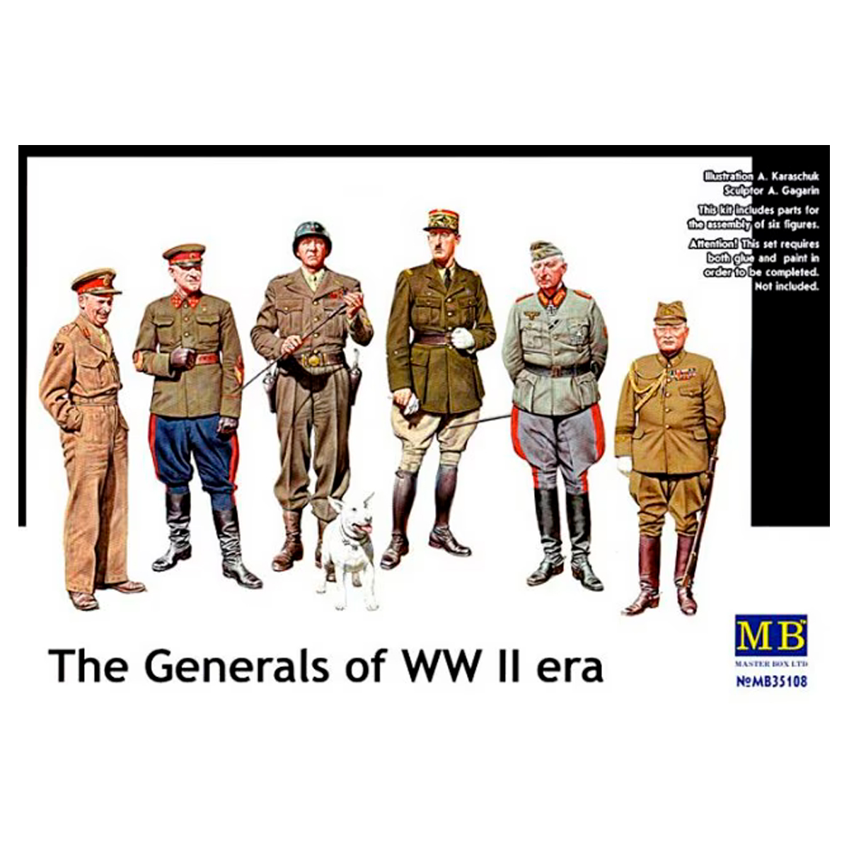 The Generals of WW II 1/35