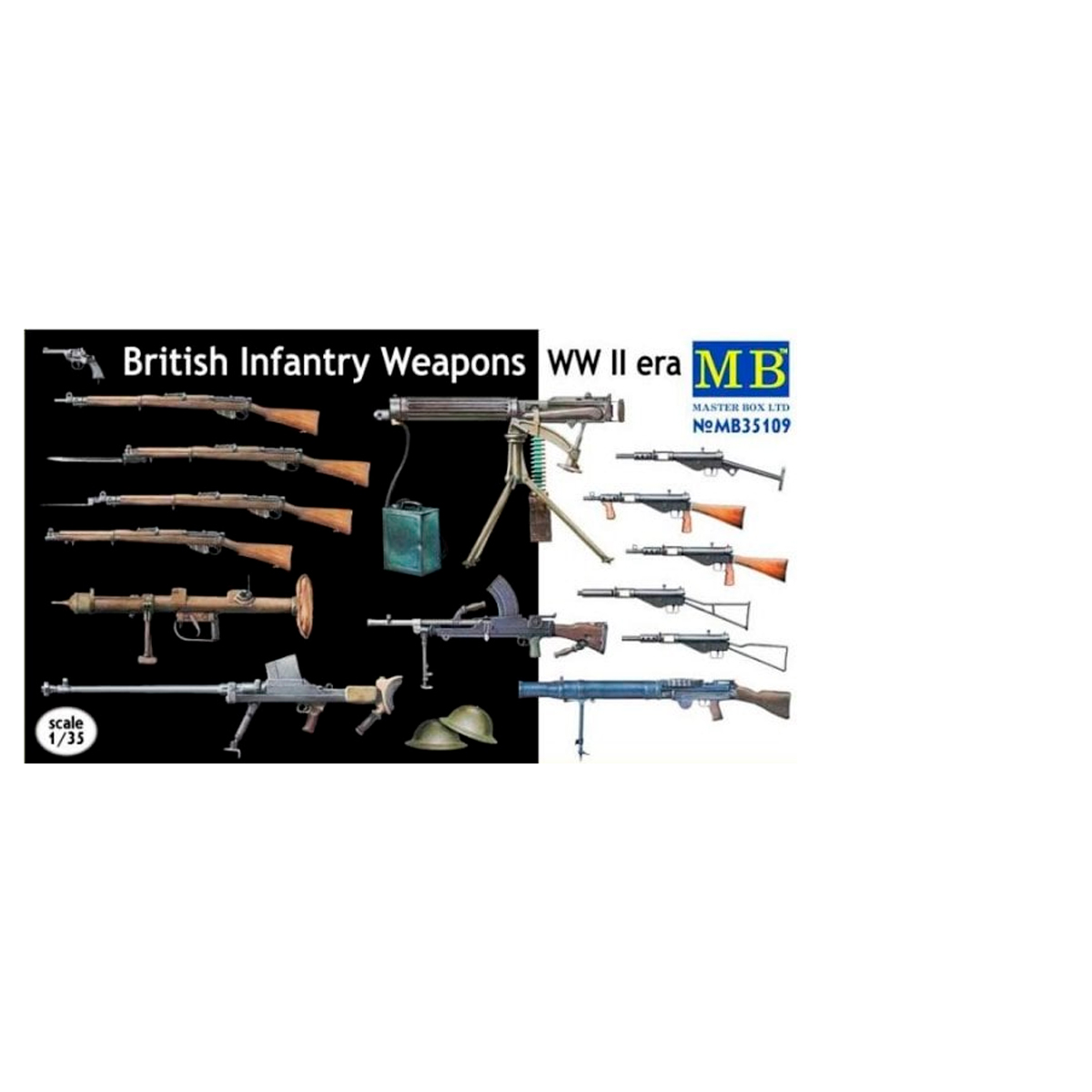 British Infantry Weapons WW II era 1/35