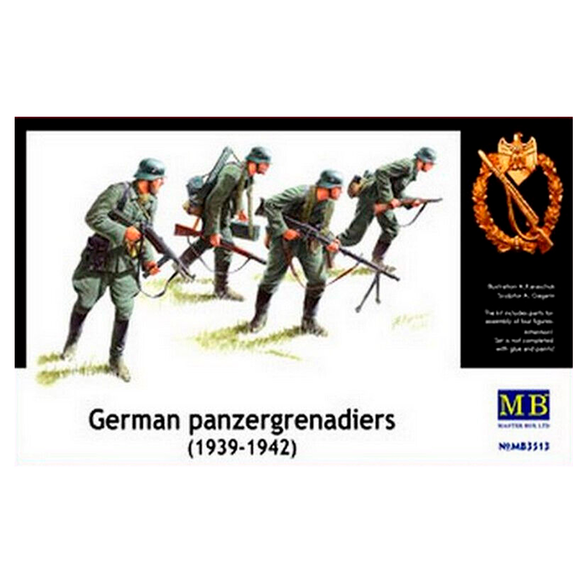 German Panzergrenadiers (1939-1942) 1/35