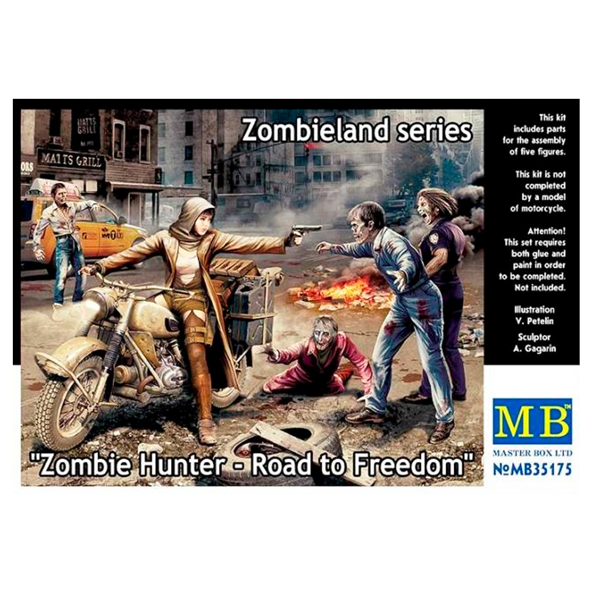 “Zombie Hunter – Road to Freedom”, Zombieland series 1/35