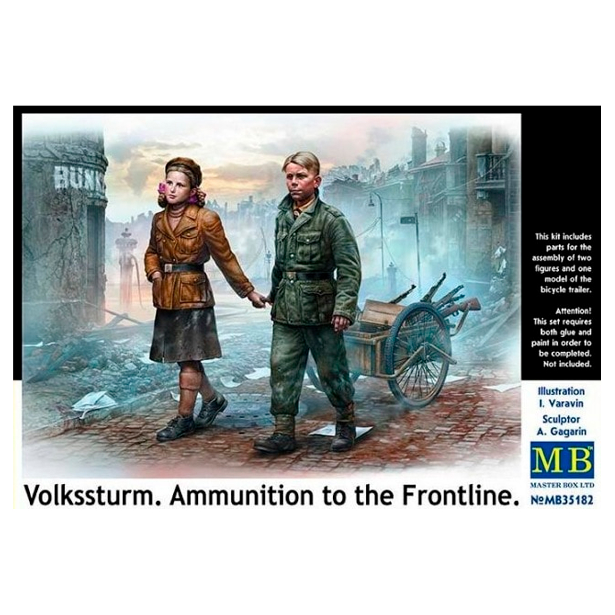 Volkssturm. Ammunition to the Frontline 1/35