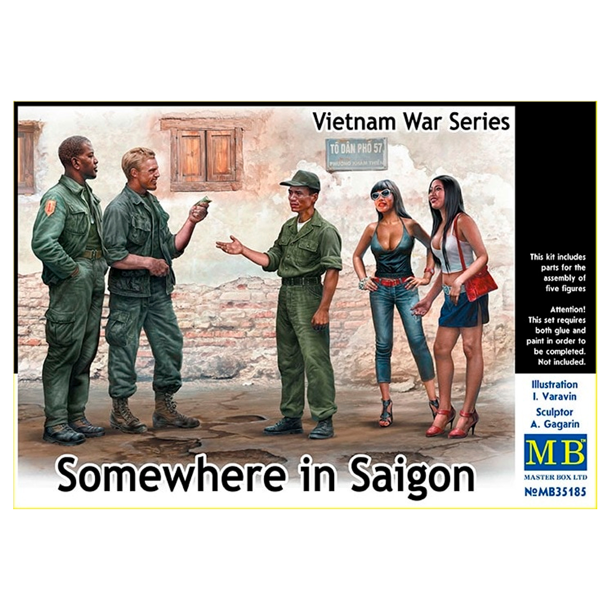 Somewhere in Saigon, Vietnam War Series 1/35