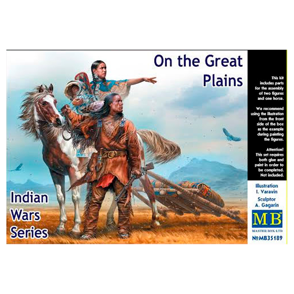 Indian Wars Series. On the Great Plains 1/35