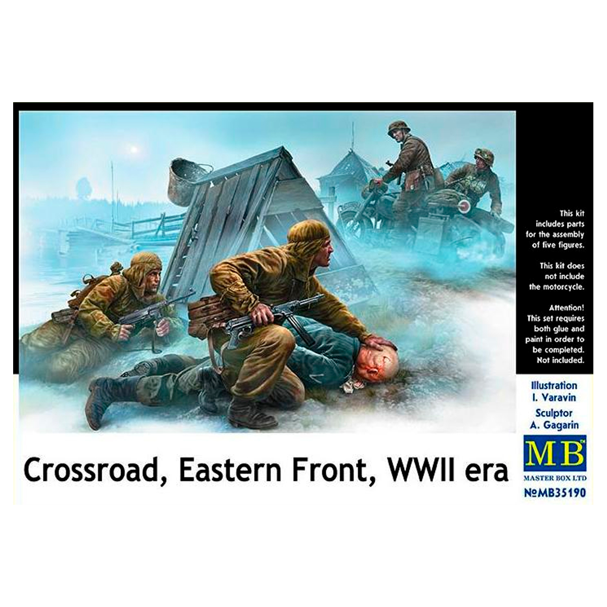 Crossroad, Eastern Front, WWII era 1/35