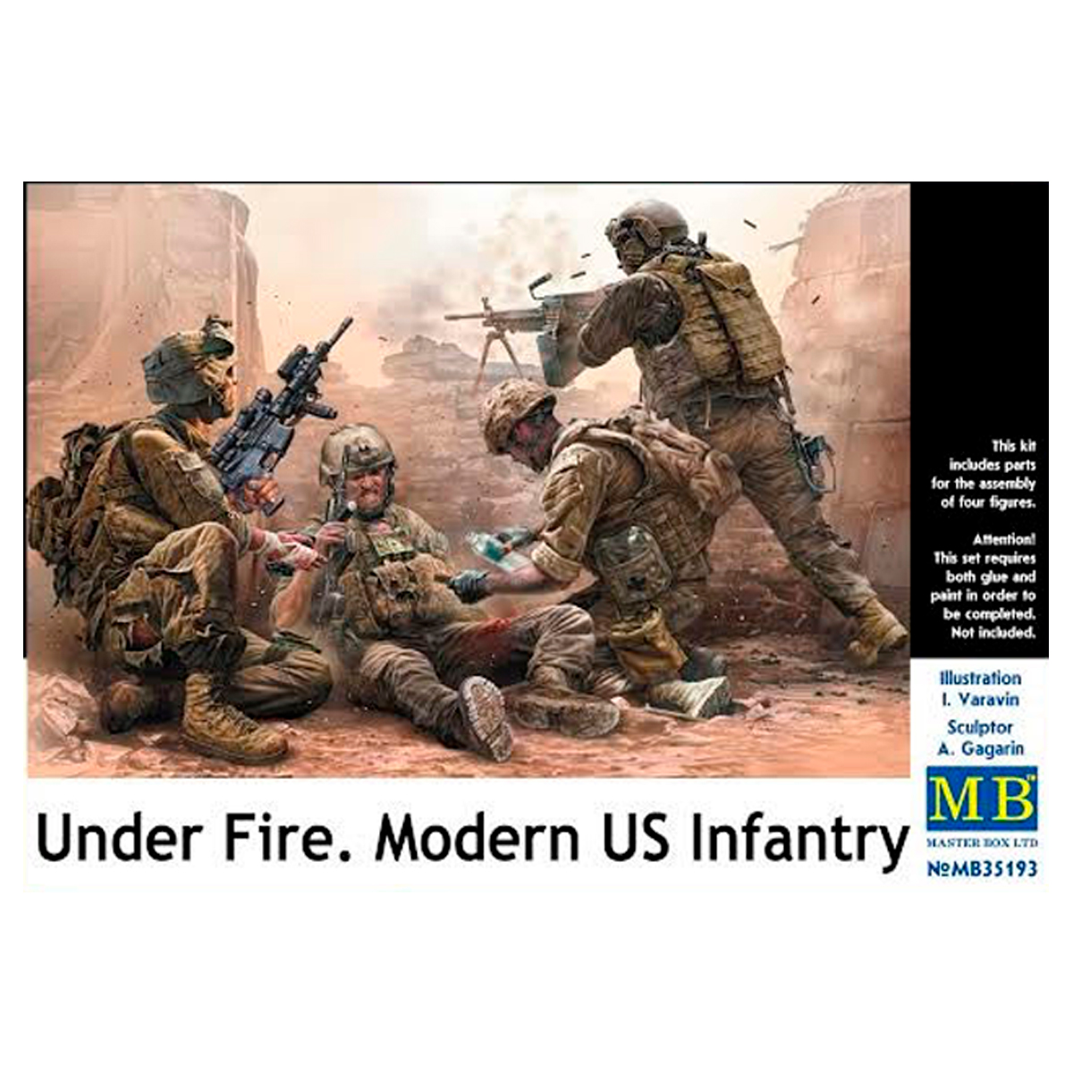 Under Fire. Modern US Infantry 1/35