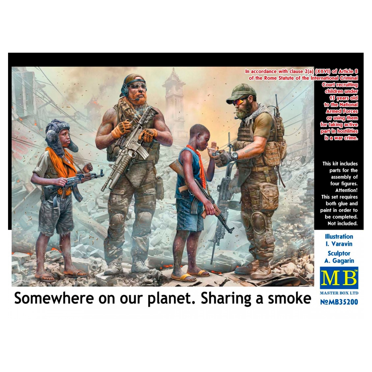 Somewhere on our planet. Sharing a smoke 1/35