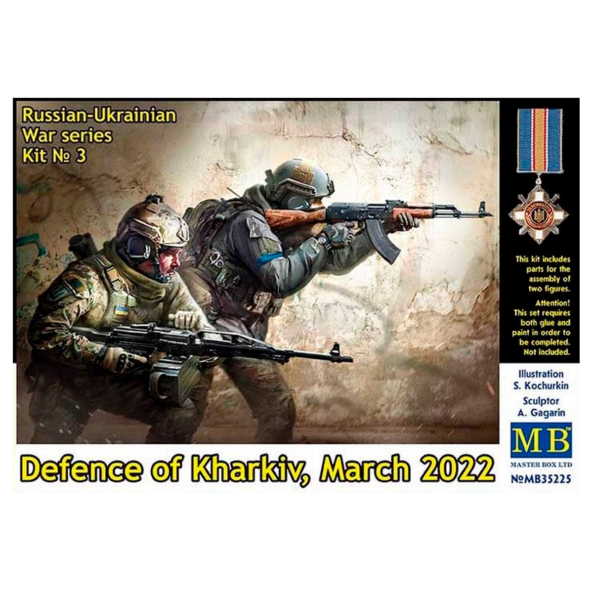 Russian-Ukrainian War series. Kit No 3. Defence of Kharkiv, March 2022 1/35