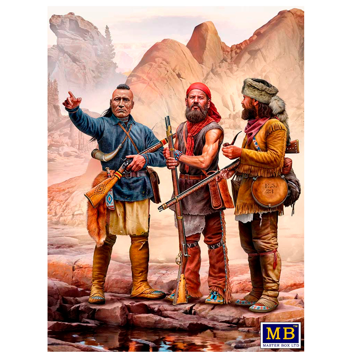 Indian Wars Series, XVIII century. The Mohicans 1/35