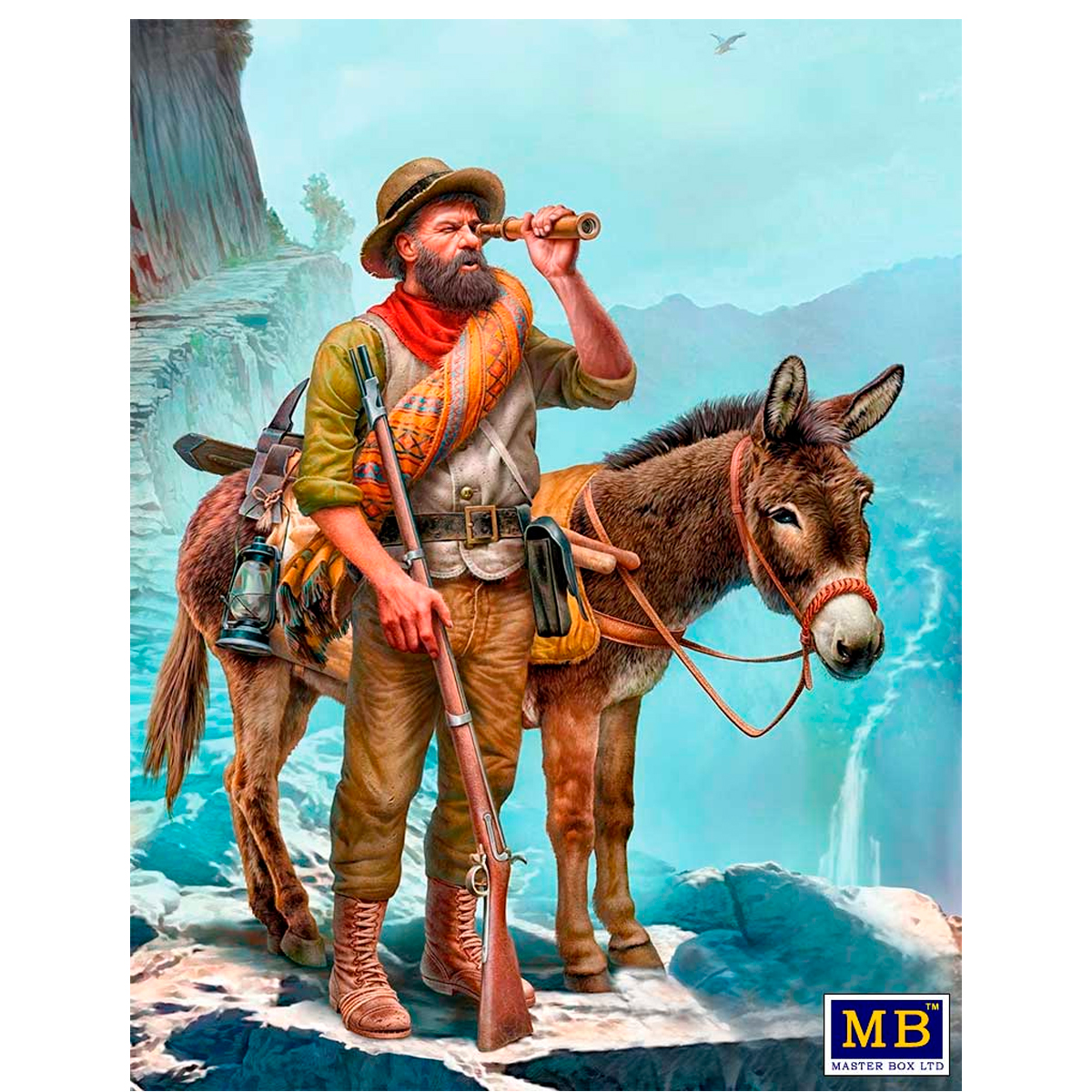 The Wild West. Adventures Series, kit No. 1. Gold-digger 1/35