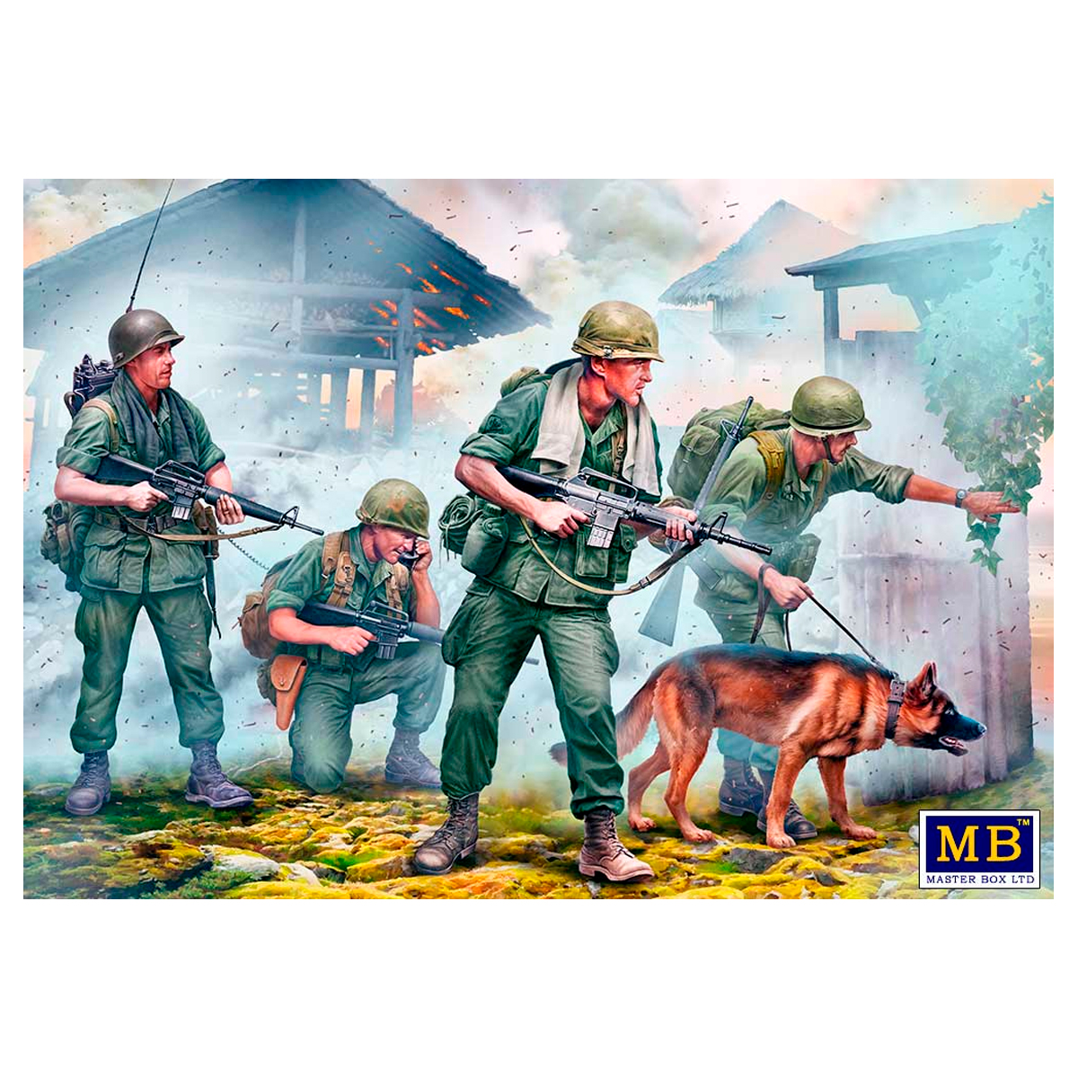 Vietnam War series, Dog Patrol. 1/35