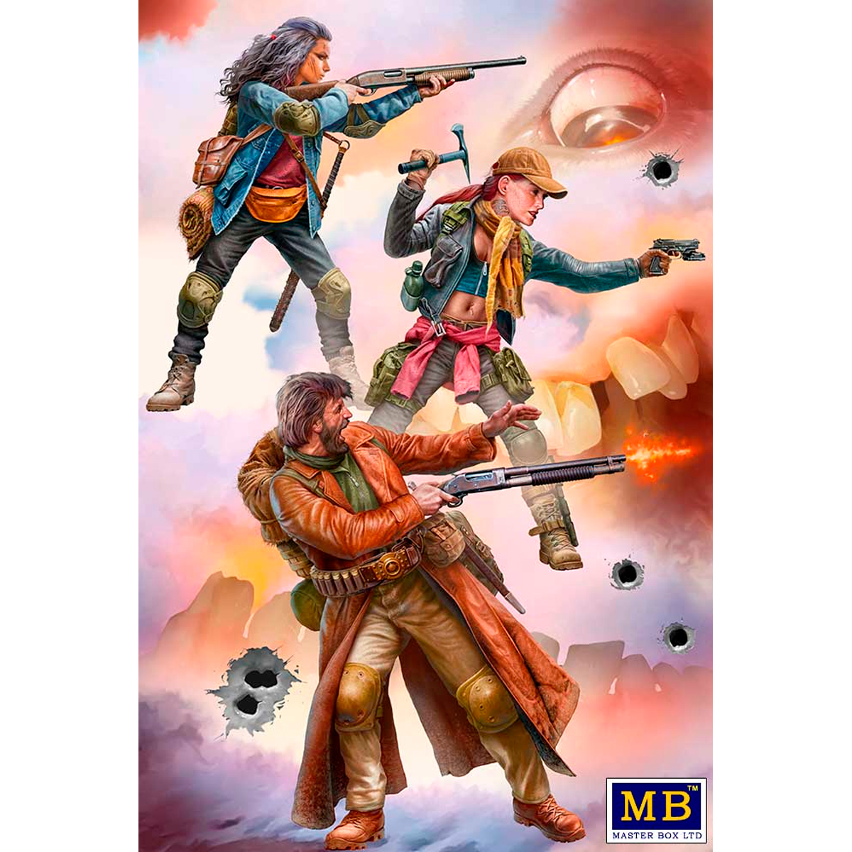 Road to freedom. Zombie Hunters. Zombieland series, Kit No. 3 1/35