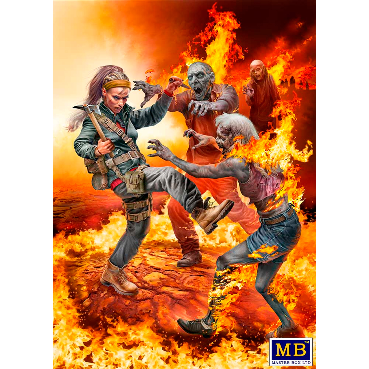 Zombie Hunter – Road to Freedom! Last Chance! Zombieland Series, Kit No. 4 1/35