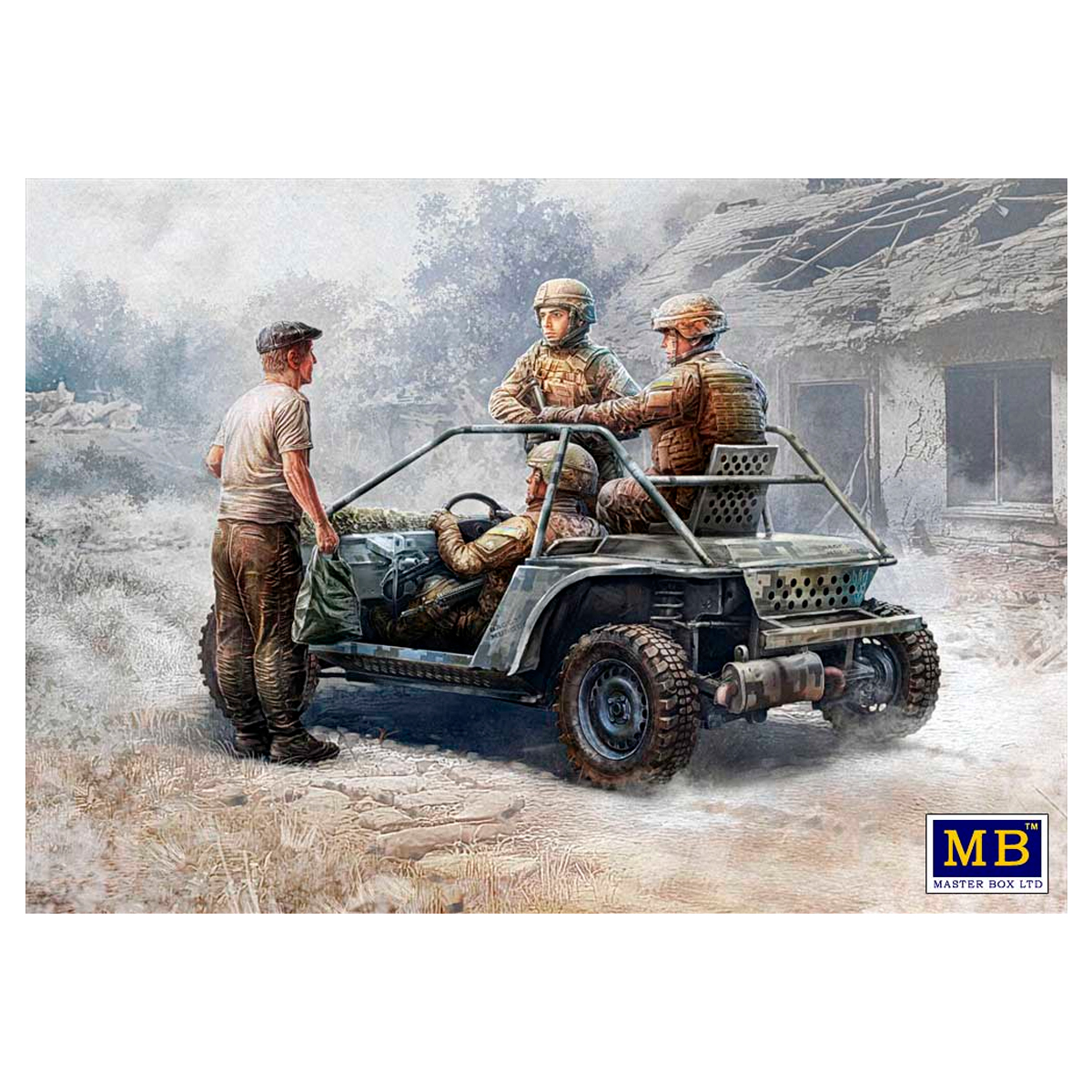 Ukranian Infantry. Kursk Region 1/35