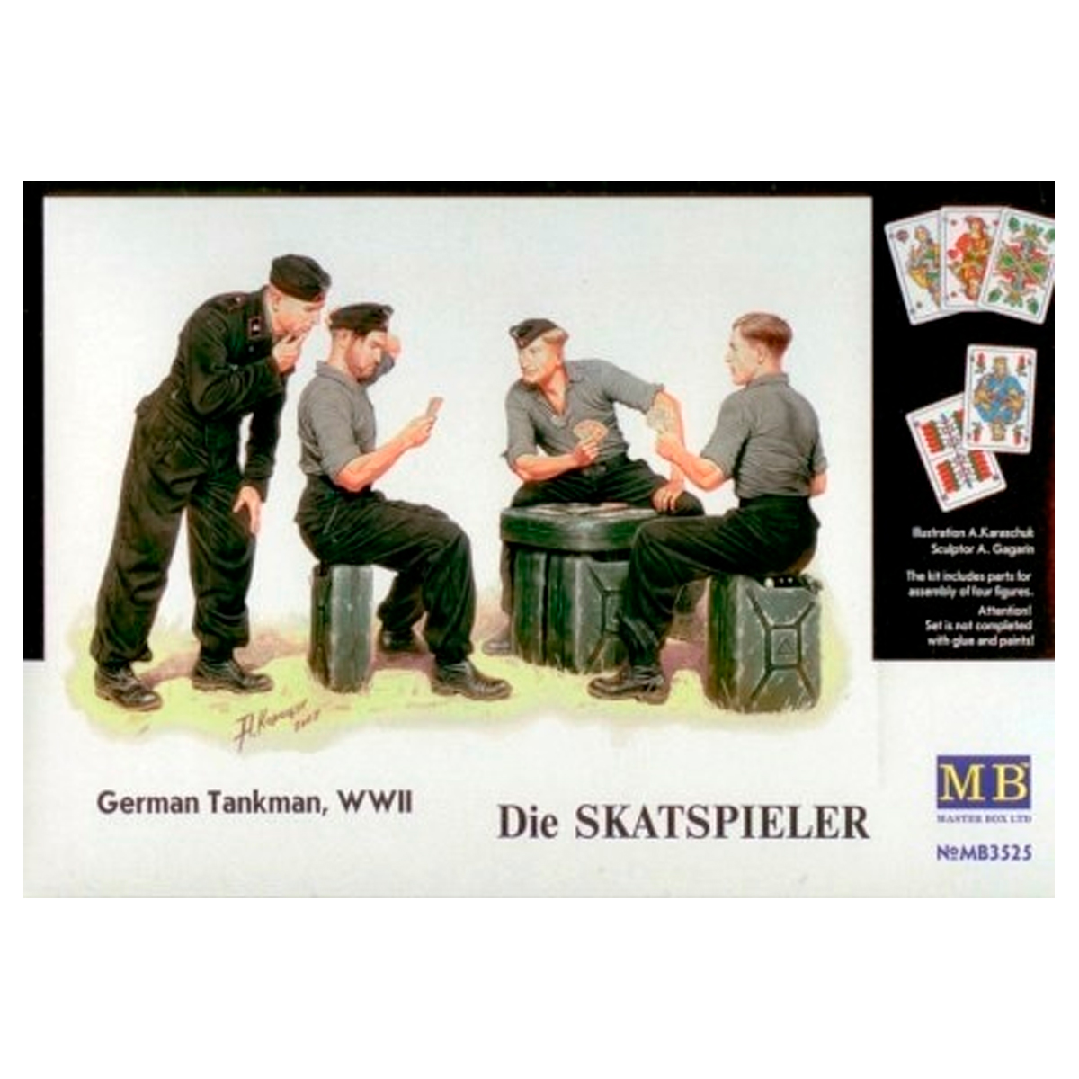 Skatspieler 1/35