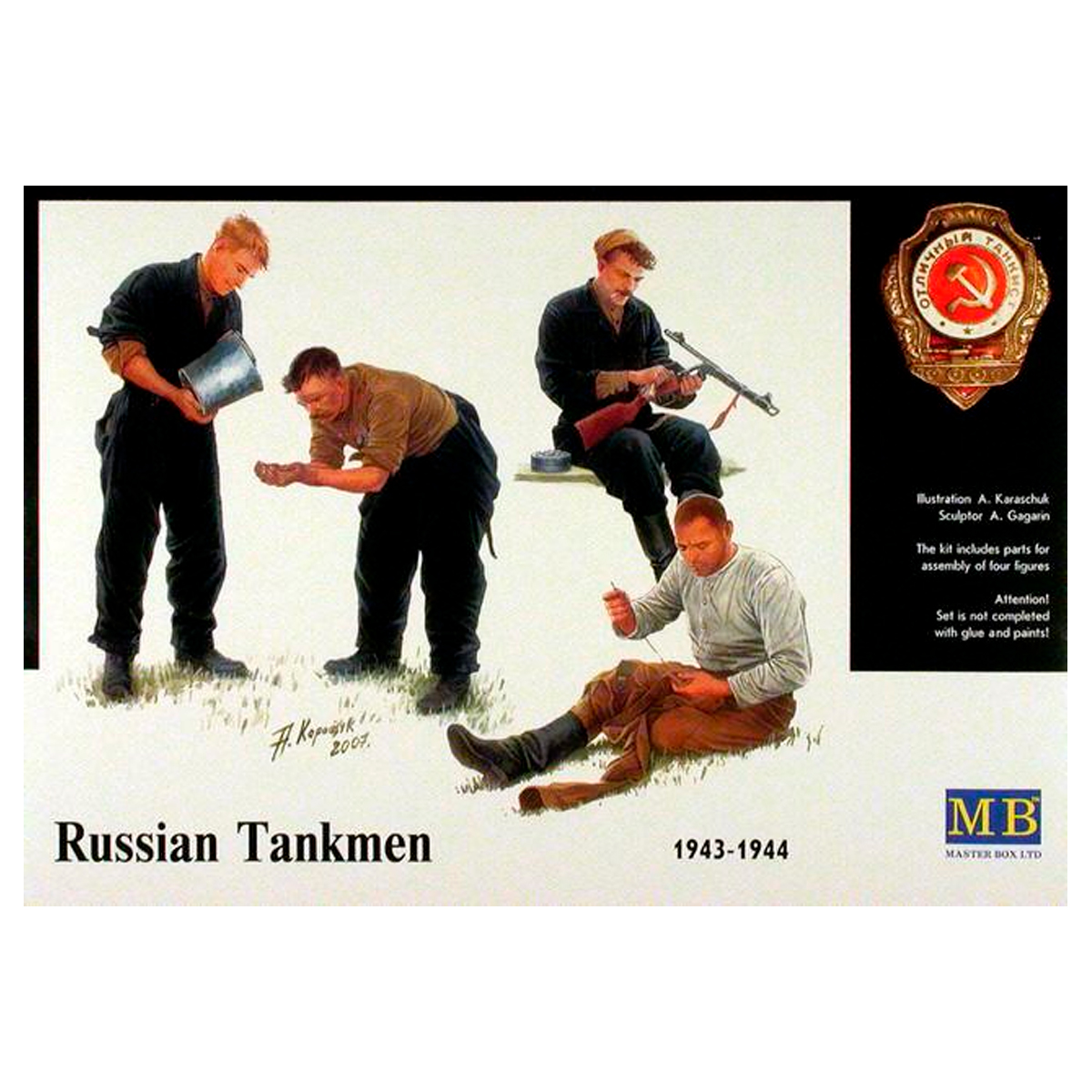 Russian Tankmen 1943-1944 1/35