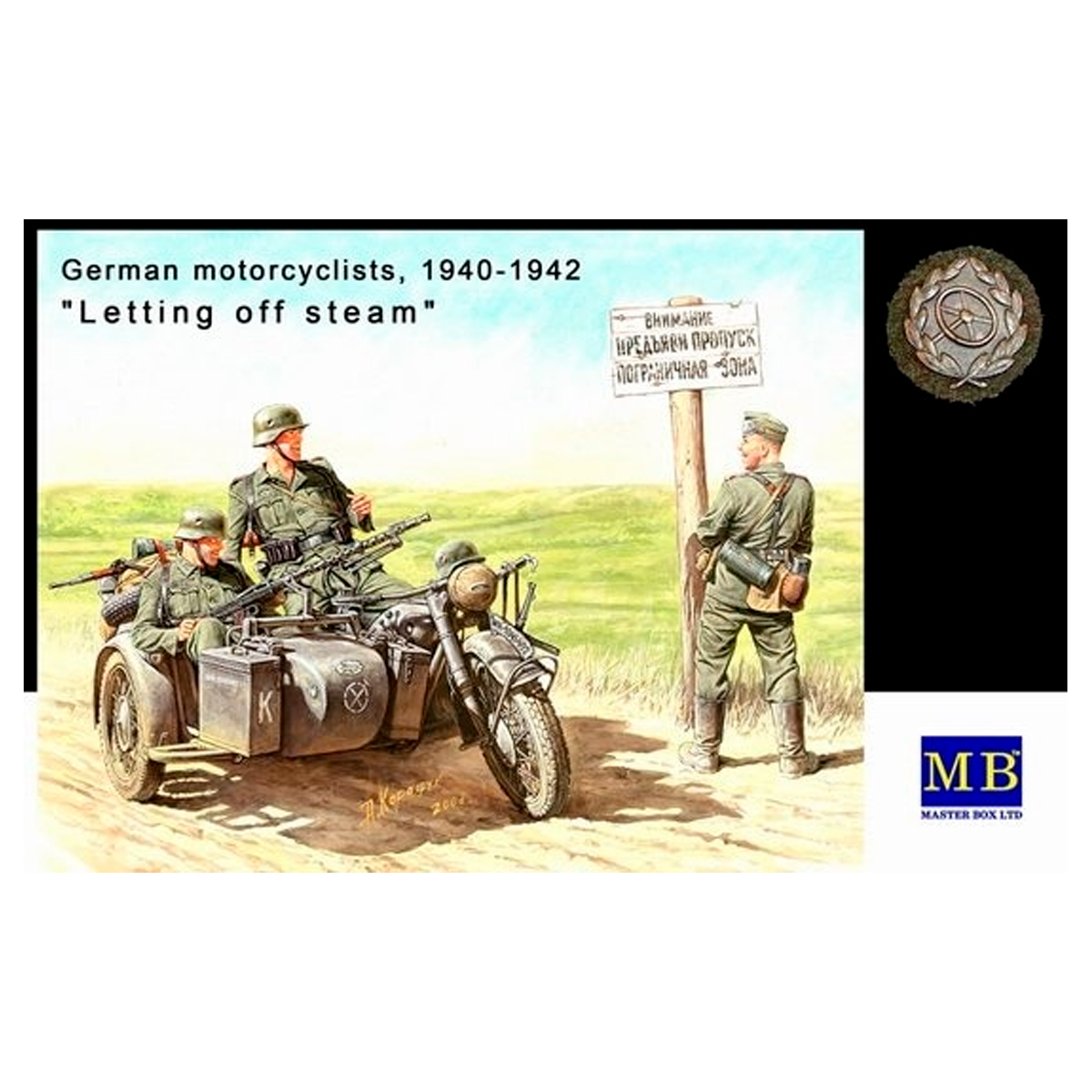 German Motorcyclists 1940-1943 “Letting off steam…” 1/35