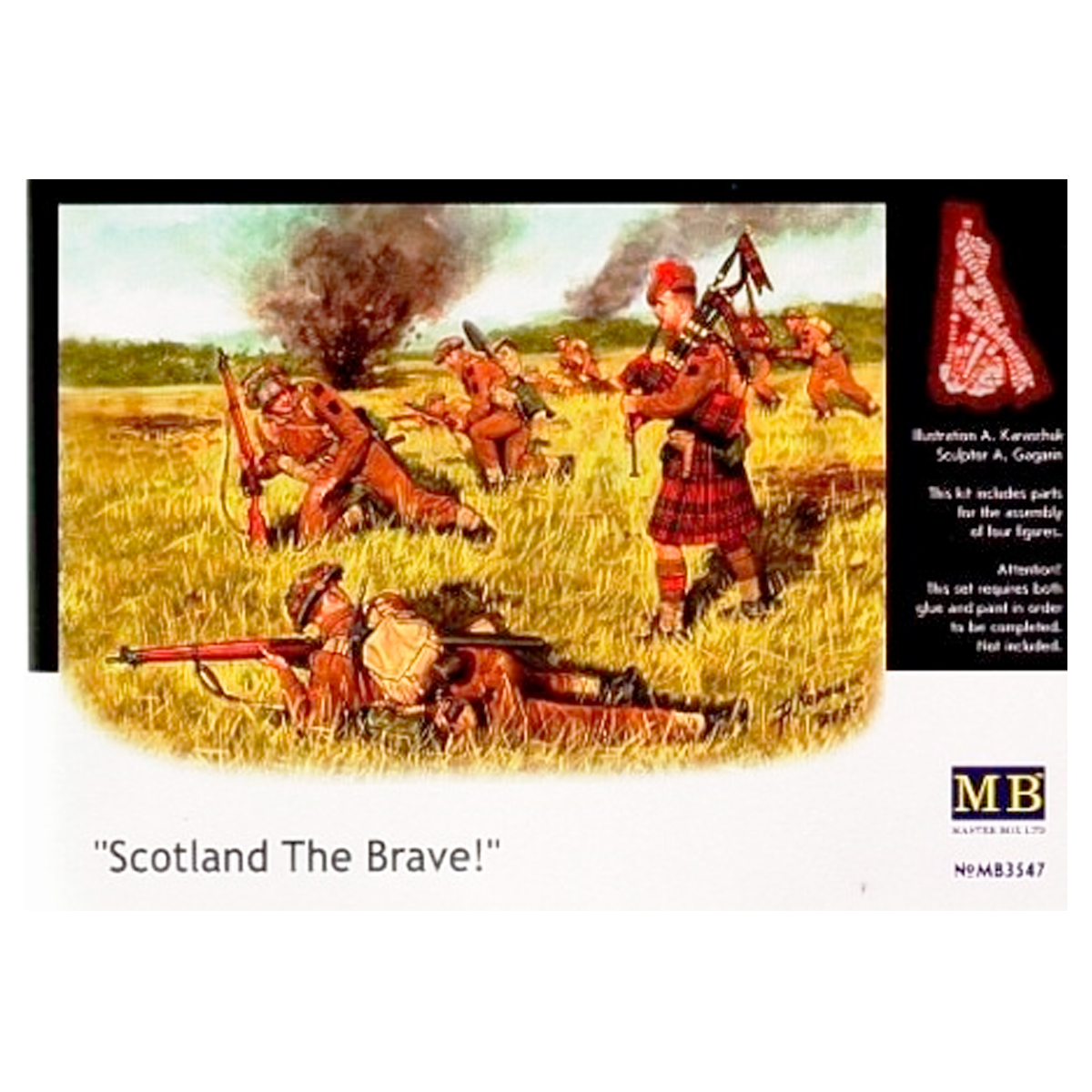 Scotland The Brave 1/35