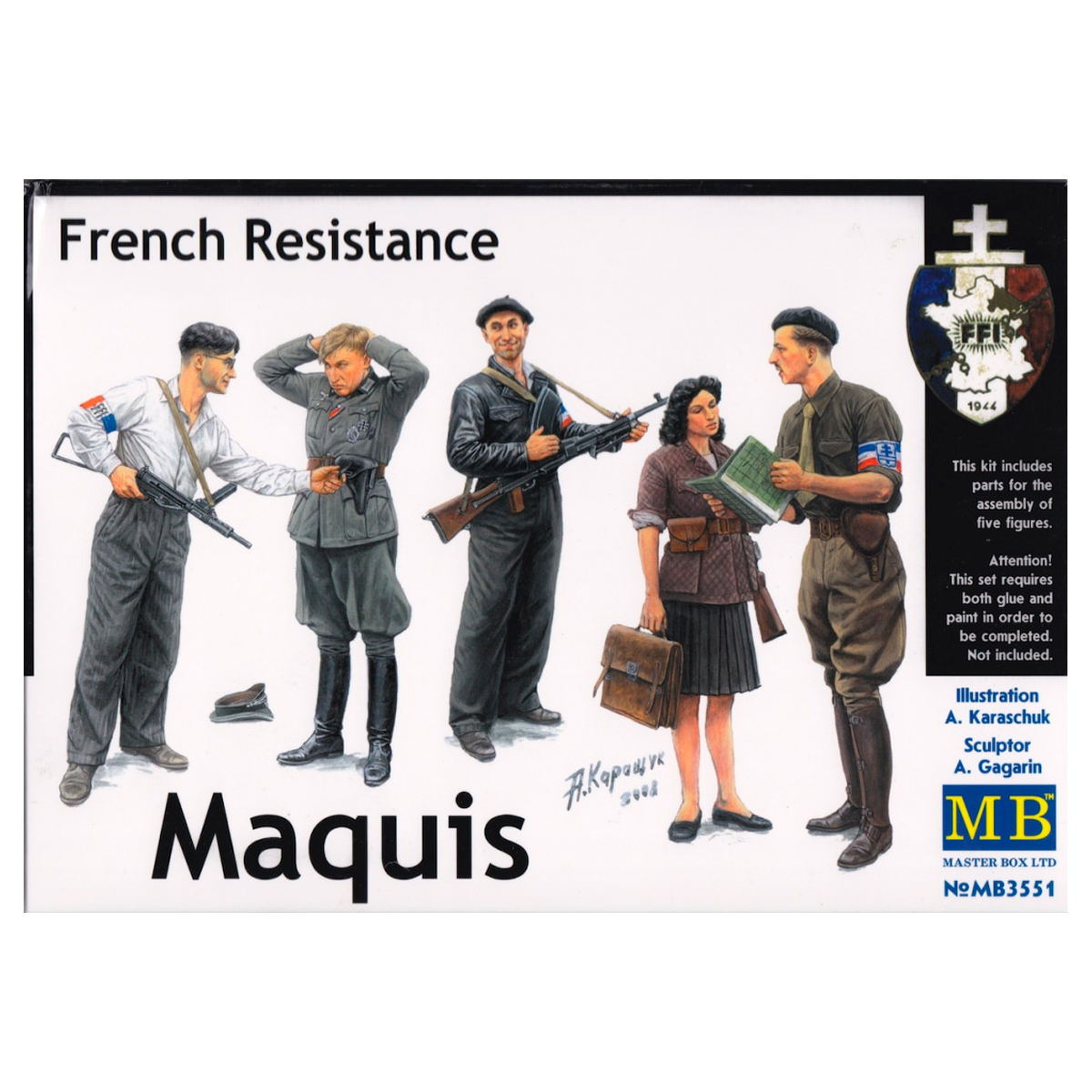 “Maquis” – French Resistance 1/35