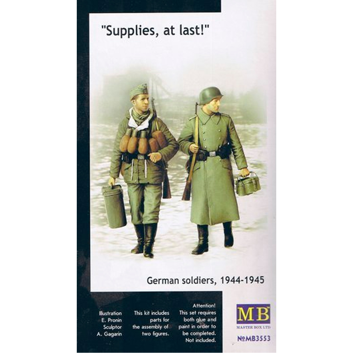 “Supplies, At Last!” German Soldier, 1944-1945 1/35