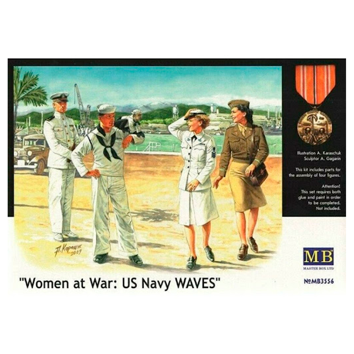 Women at War: US Navy WAVES 1/35