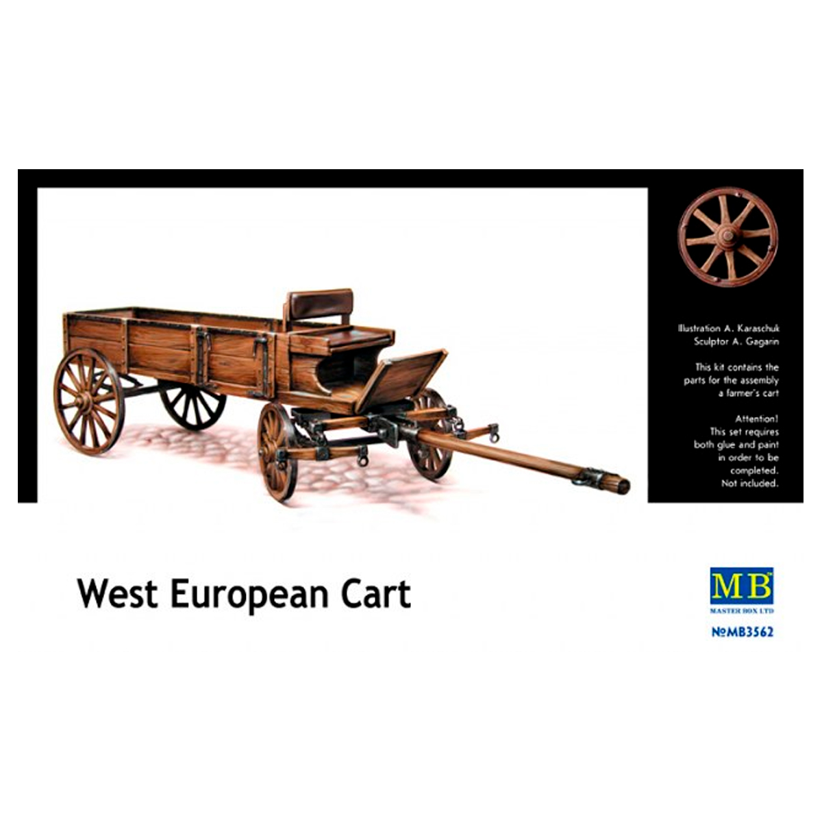 West European Cart 1/35