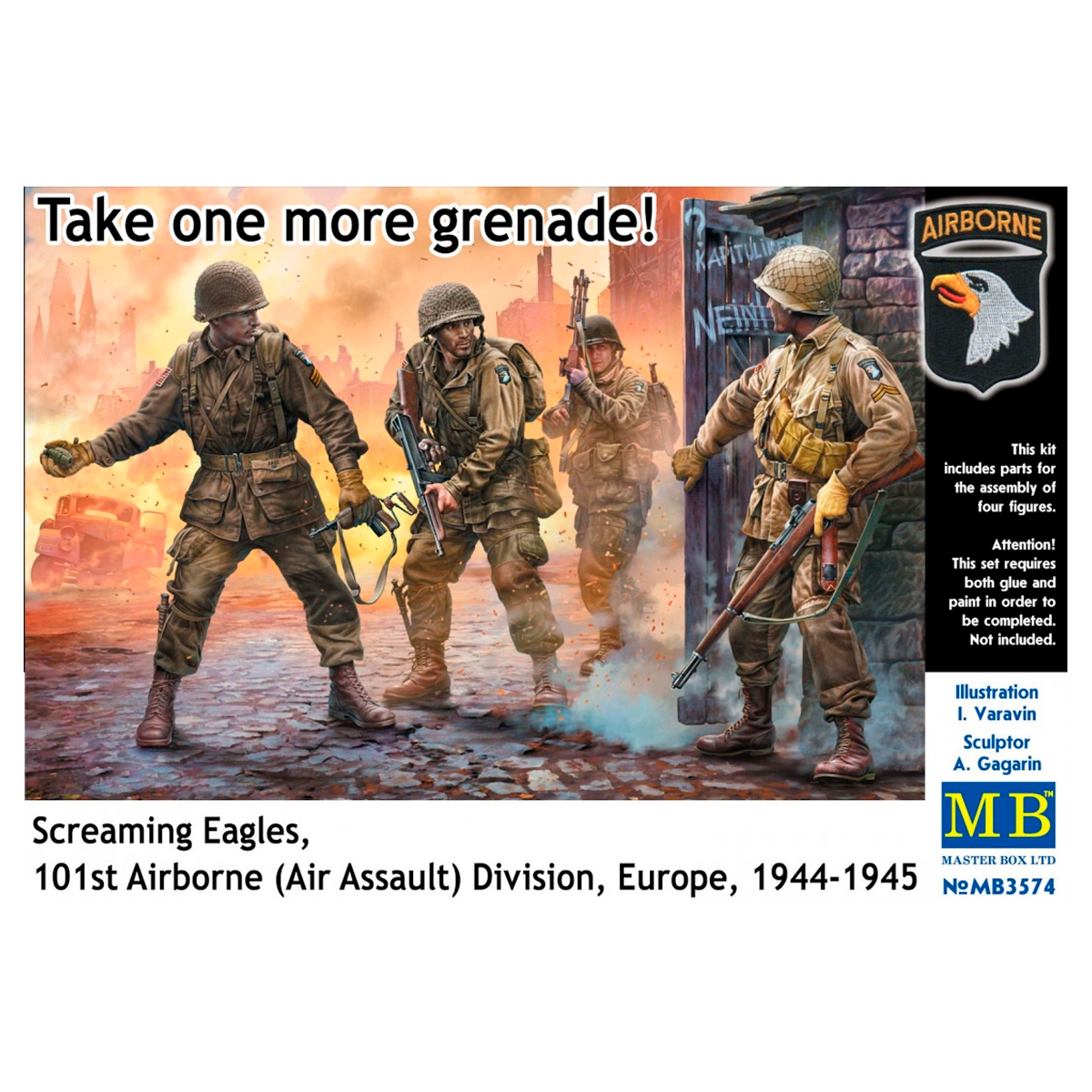 Take one more grenade! Screaming Eagles, 101st Airborne (Air Assault) Division, Europe, 1944-1945 1/35