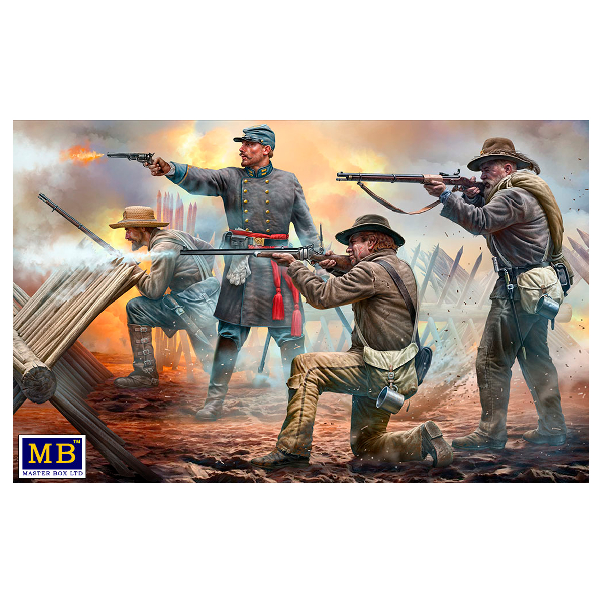 Do or die!18th Infantry Regiment of North Carolina.U.S. Civil War Series 1/35