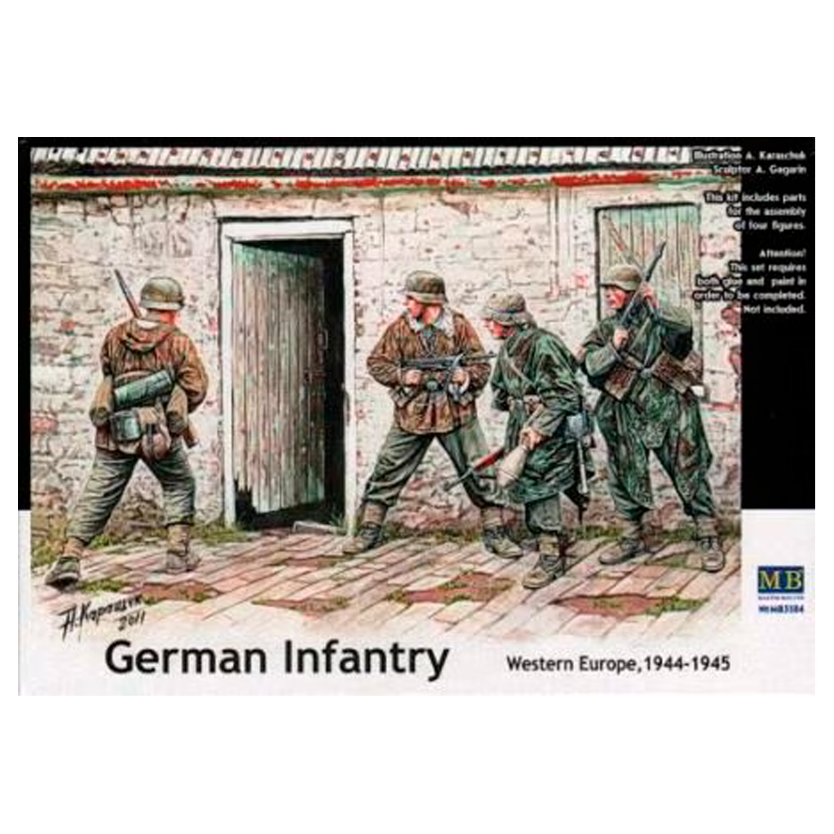 German Infantry, Western Europe, 1944-1945 1/35