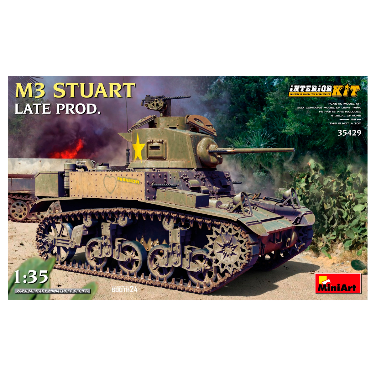 1/35 M3 Stuart Late Prod. Interior Kit
