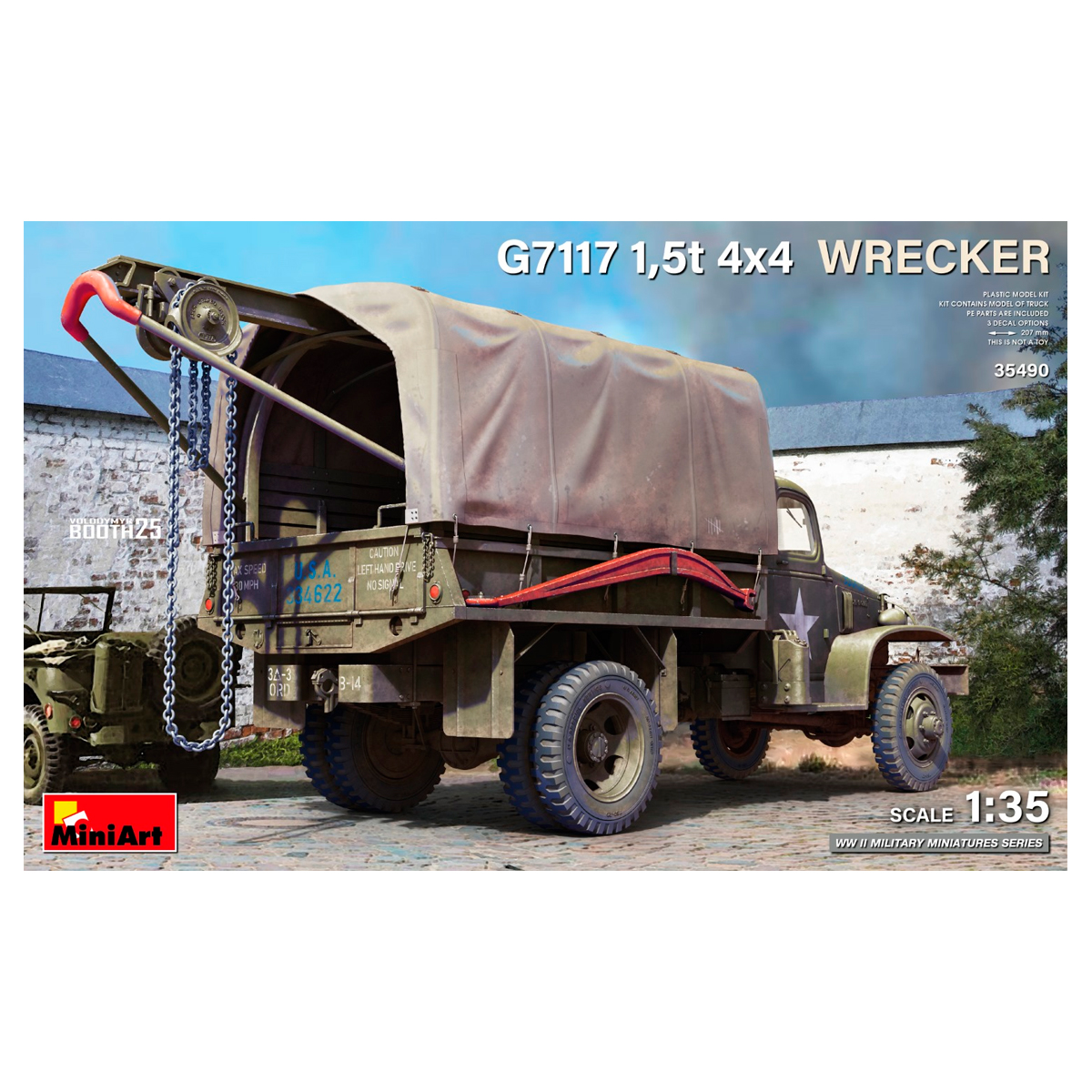 1/35 G7117 1,5t 4×4  Wrecker