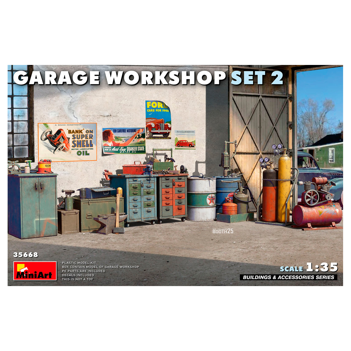 1/35 Garage Workshop Set  #2