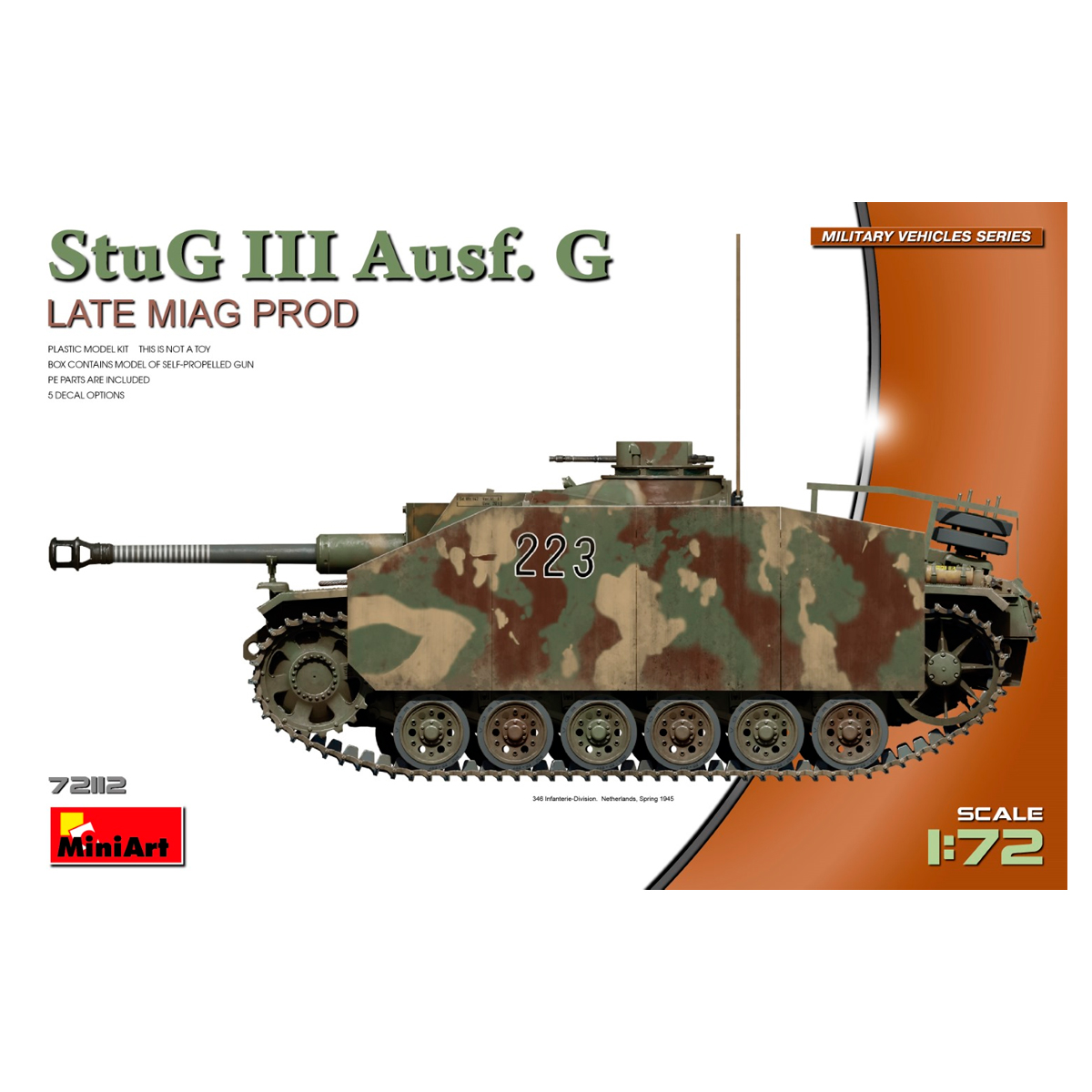 1/72 StuG III Ausf. G  Late Miag Prod.