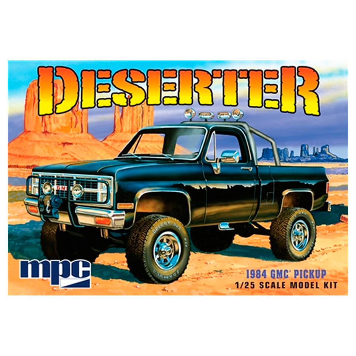 1/25 1984 GMC Pickup Deserter (Molded in Black)
