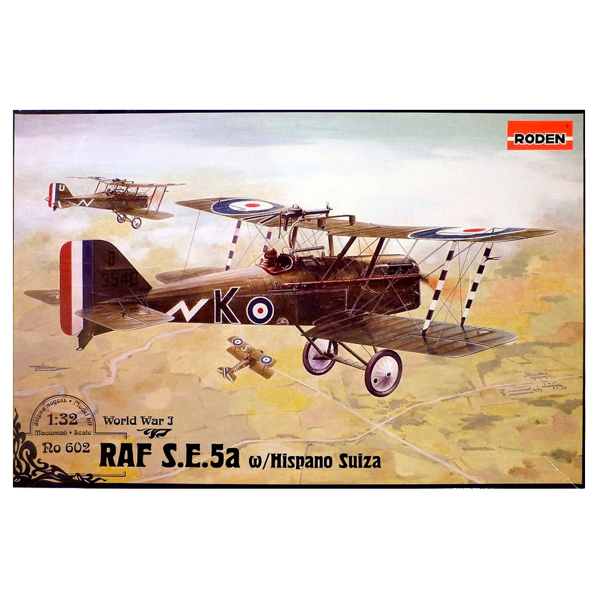 RAF S.E.5a w/Hispano Suiza 1/32