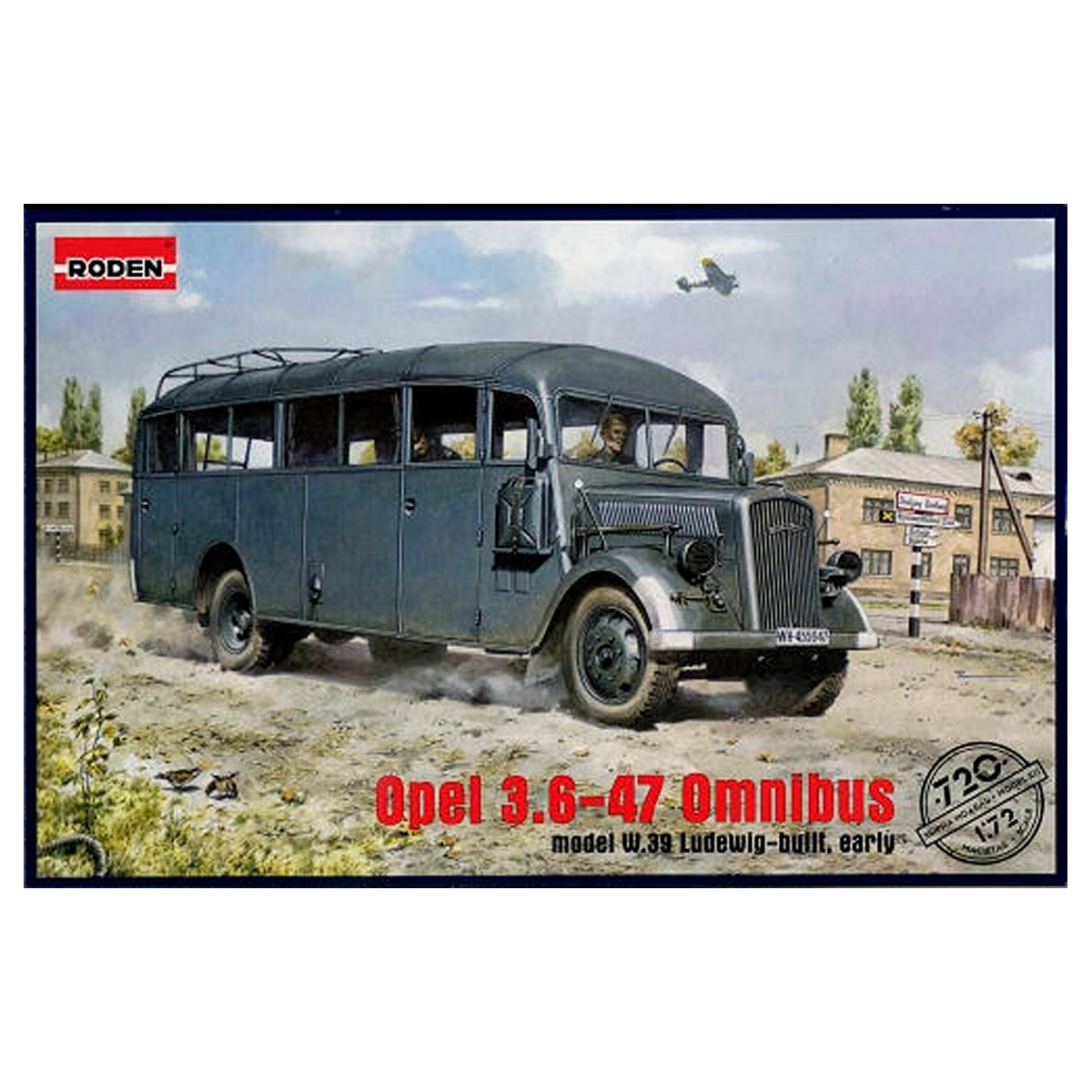 Opel Blitz Bus 3.6-47 type W39 Ludewig 1/72