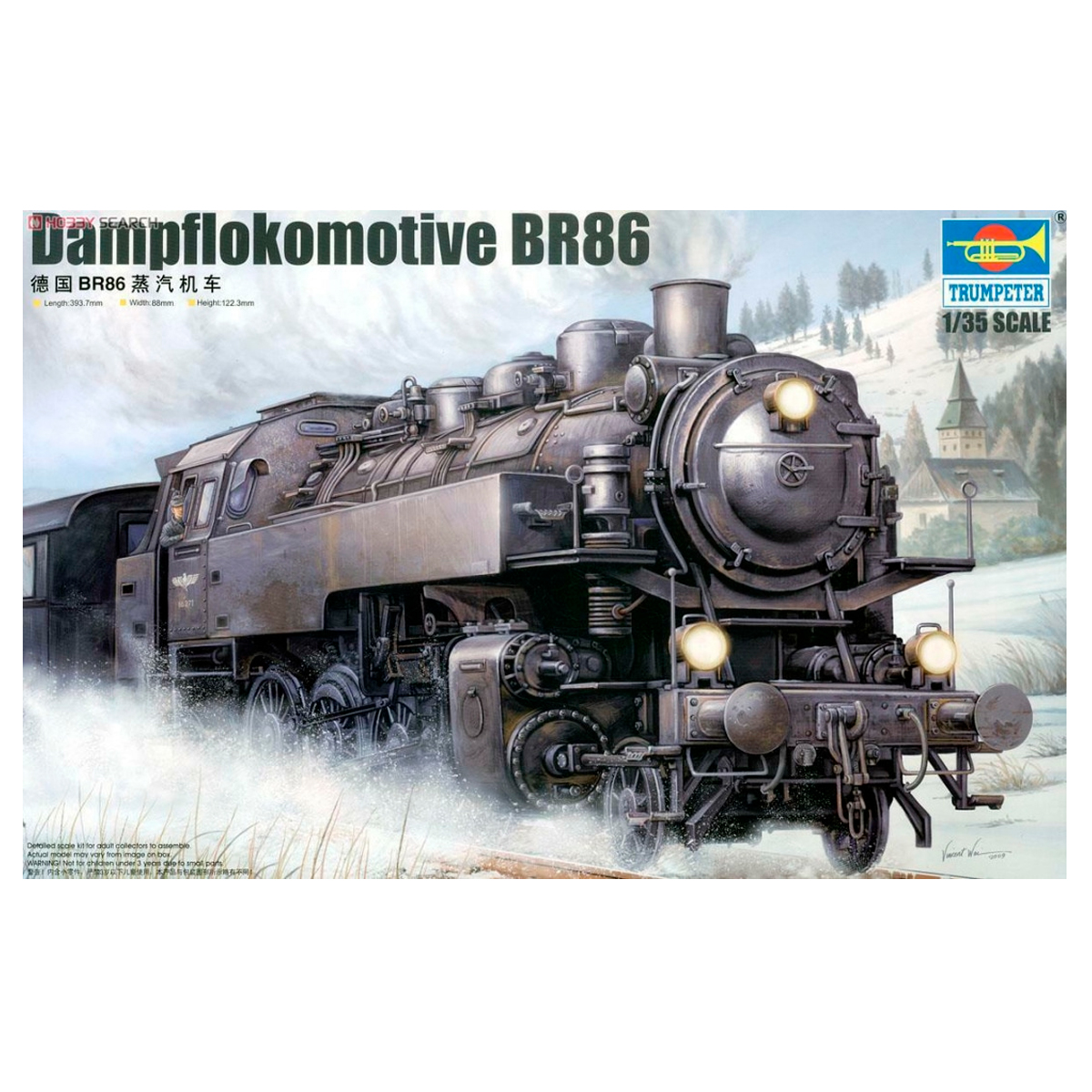 Dampflokomotive BR86 1/35
