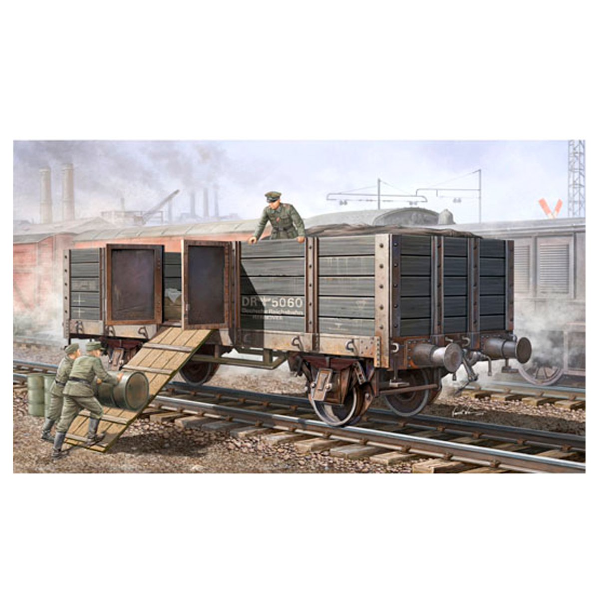 German Railway Gondola (high sides) 1/35