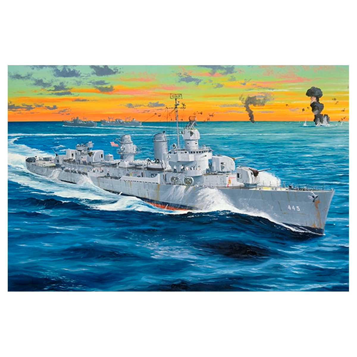 USS Fletcher DD-445 1/200