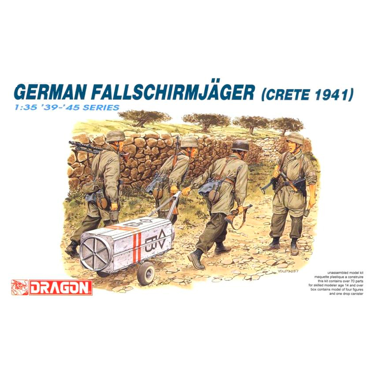 1/35 GERMAN FALLSCHIRMJAGER CRETE 1941