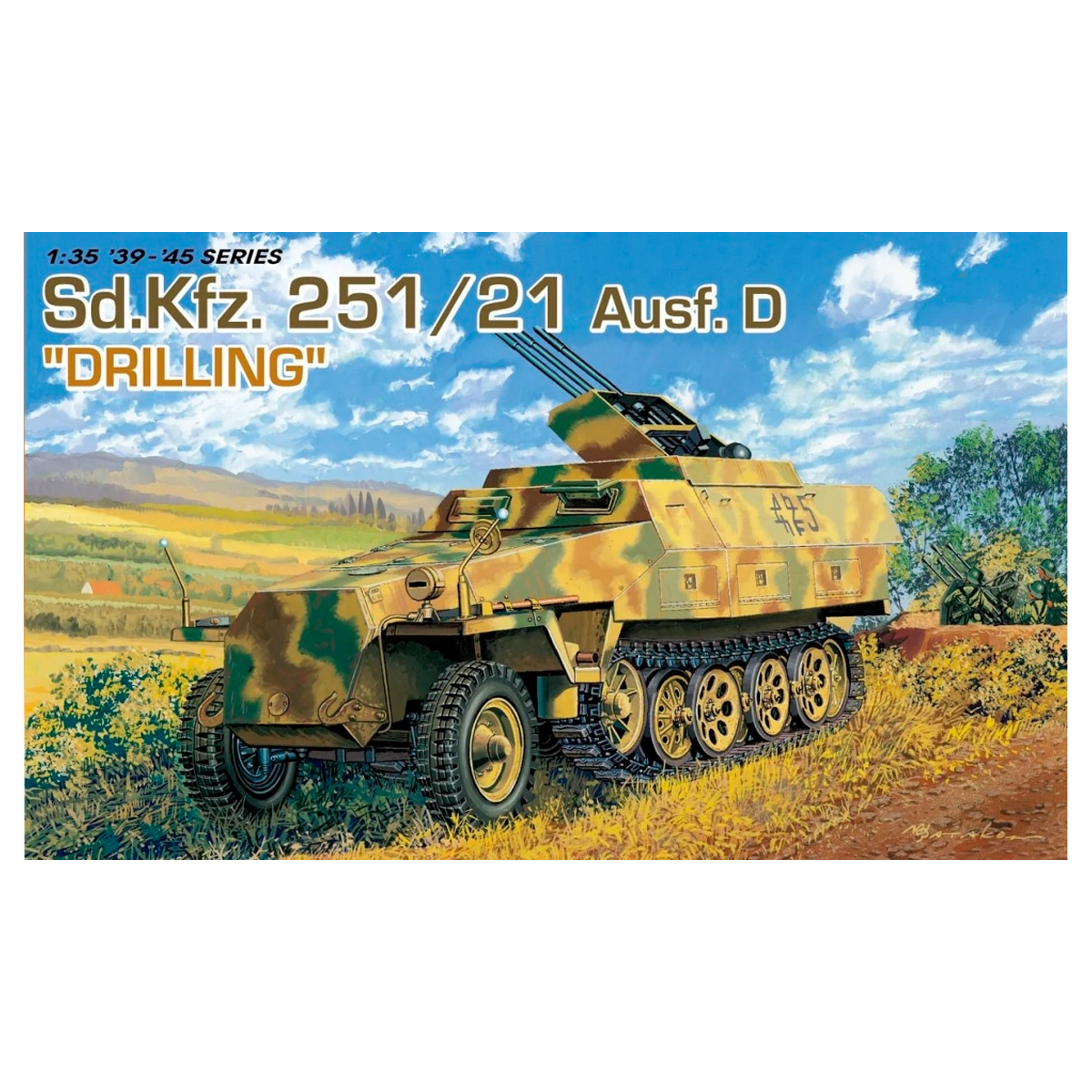 1/35 Sd.Kfz. 251/21 Ausf. D Drilling