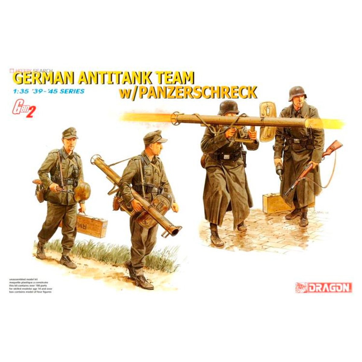 1/35 German Antitank Team w/Panzerschreck