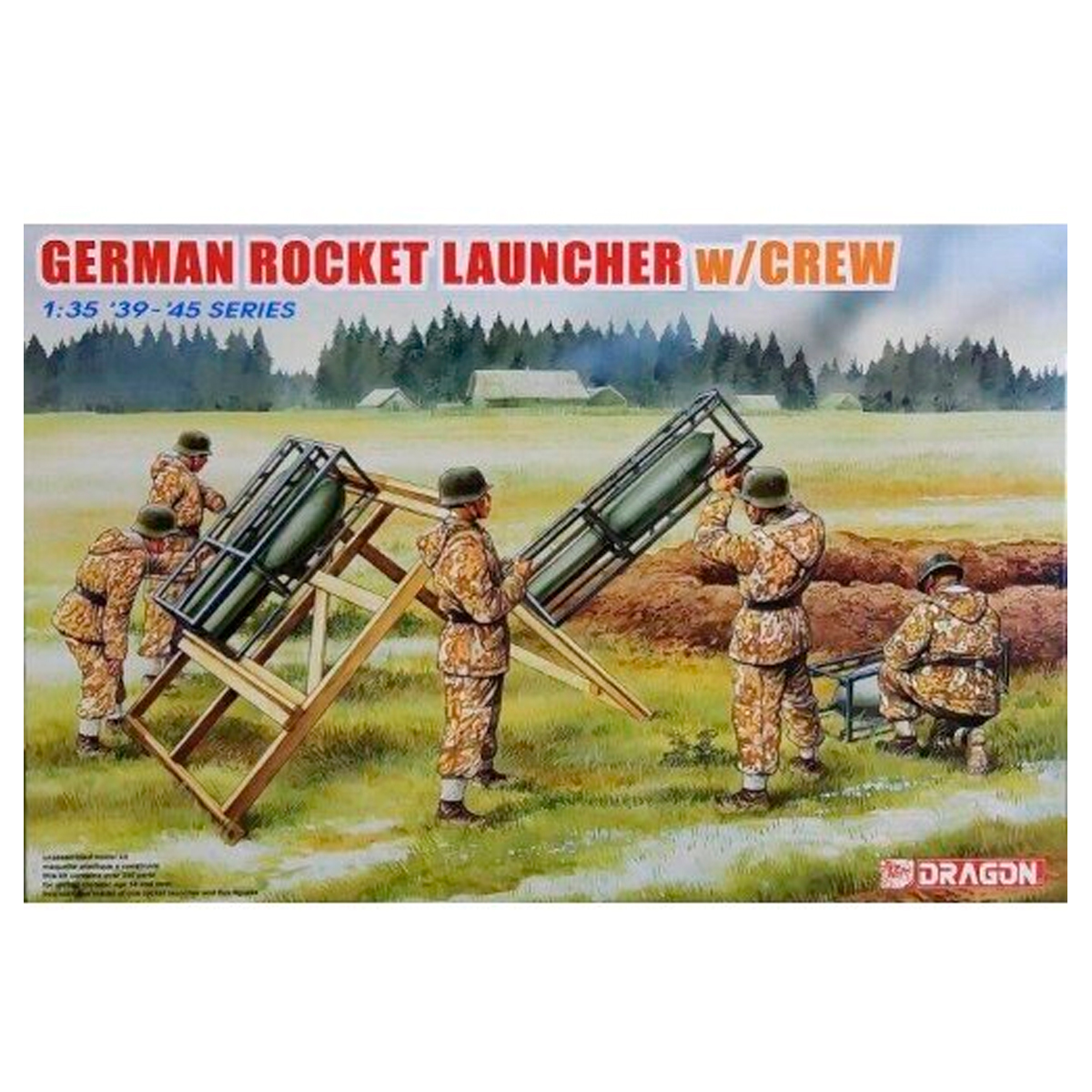 1/35 GERMAN ROCKET LAUNCHER w/CREW
